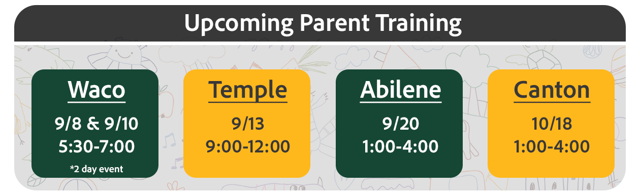 Family CARE dates