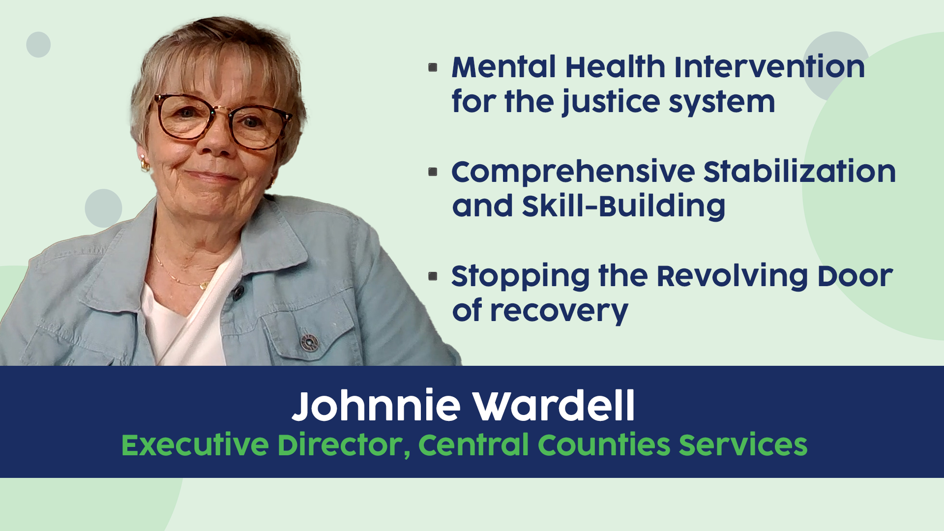 Johnnie Wardell - Diversion Center