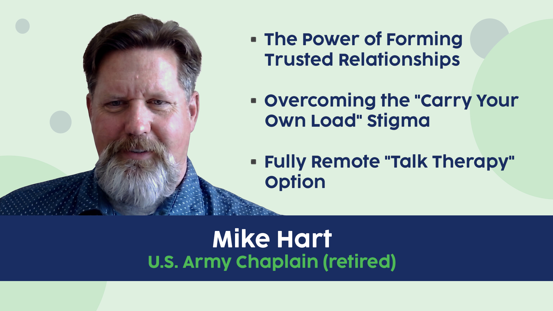 Mike Hart - U.S. Army Chaplain